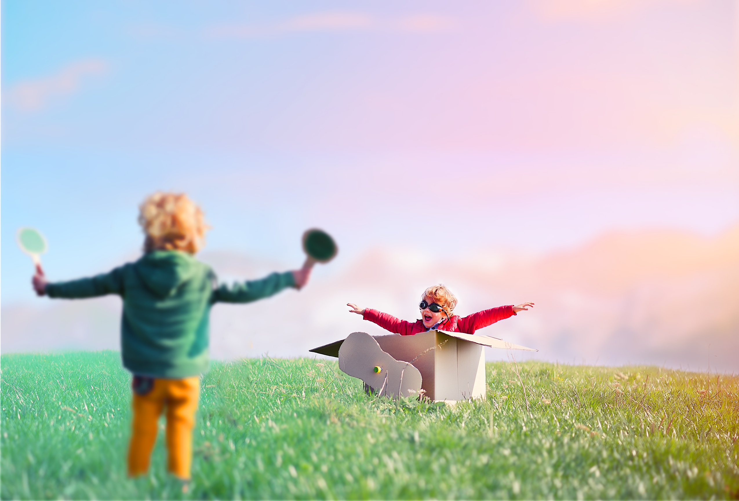 Imagination of Flying